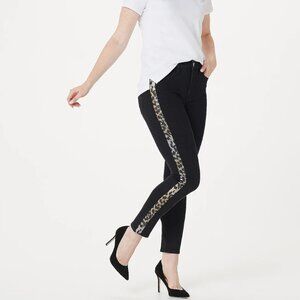 NWT Jen7 Black Skinny Jeans Size 2